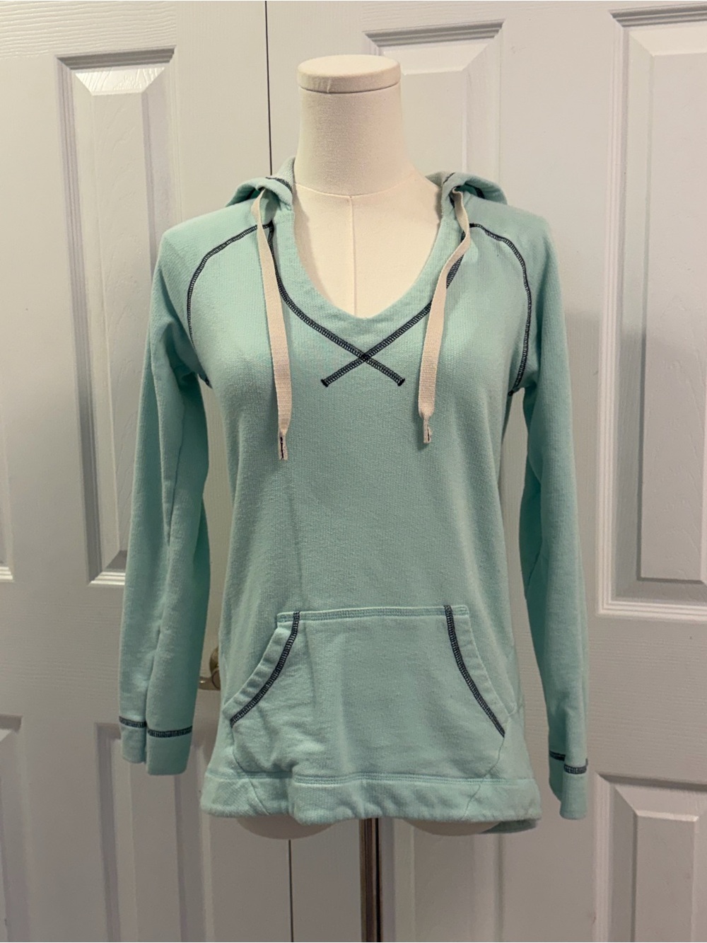 Columbia PFG Mint Green Hooded Pullover Hoodie XS